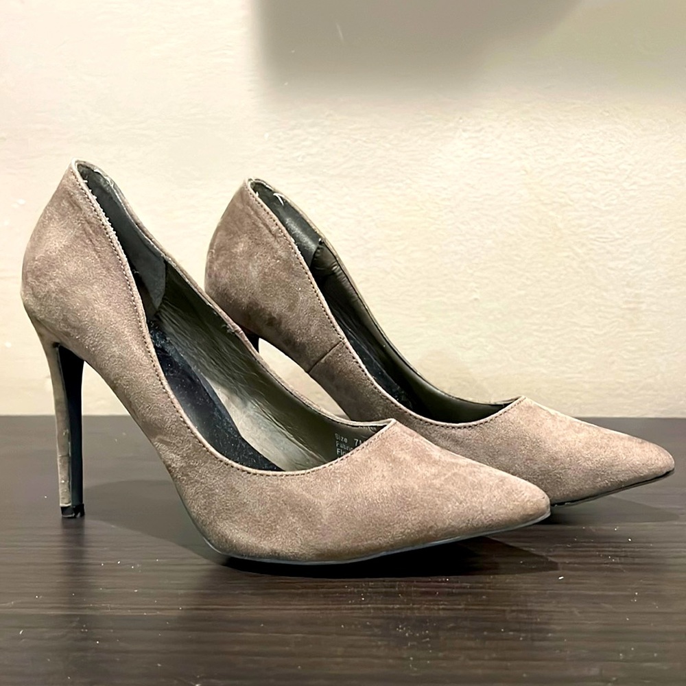 beautiful high heel shoes. Like new worn once